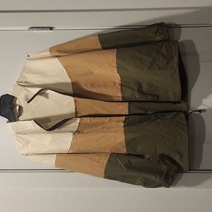 Shein Curve Multicolor Jacket with Zipper Size 1XL